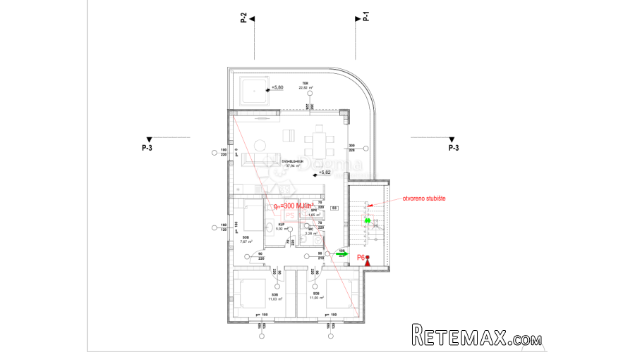 Vir- 113,40m2 s krovnom terasom - 3