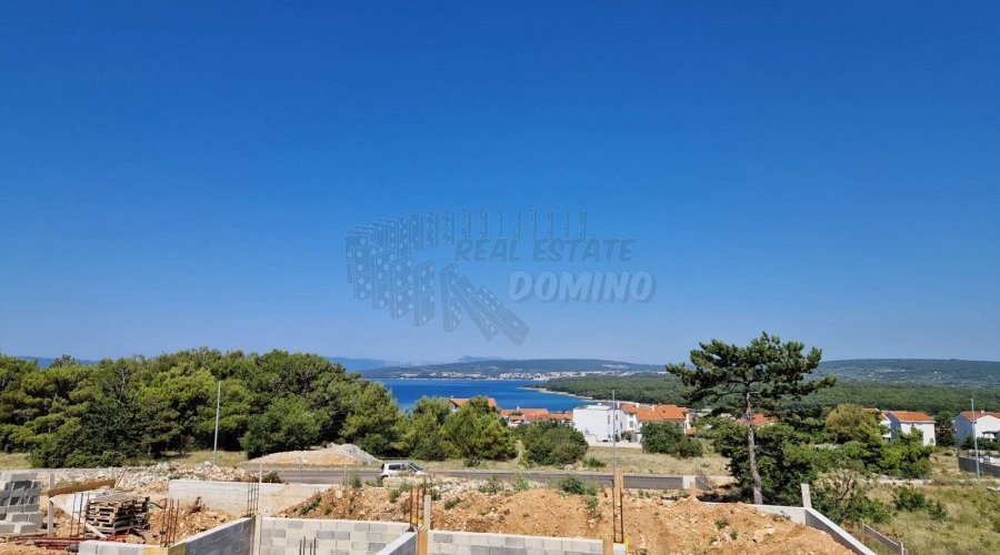 Apartman u novogradnji s pogledom na more! Punat! - 2