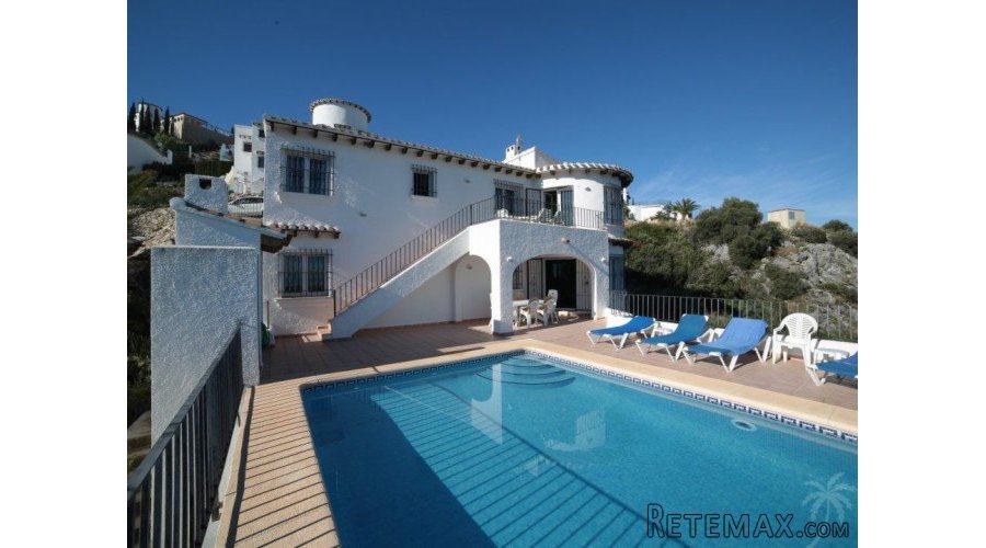 Superb sea view villa in Monte Pego, overlooking the..