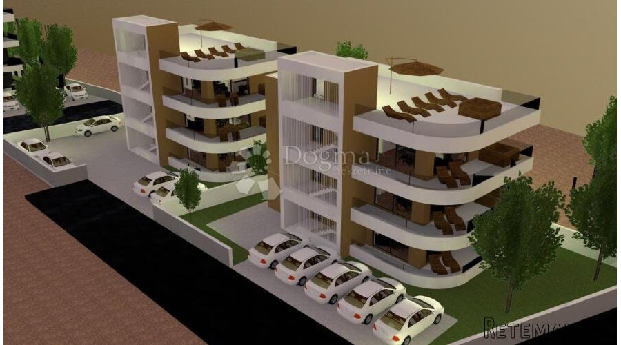 Vir - Slatina, 108,20m2 - 200m od mora - 3