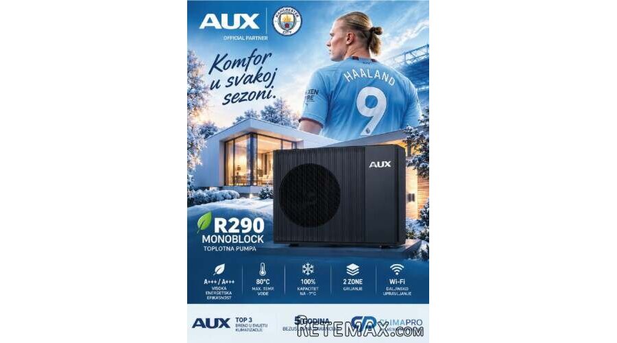 AUX FULL DC INVERTER MONOBLOK I TOPLOTNE PUMPE