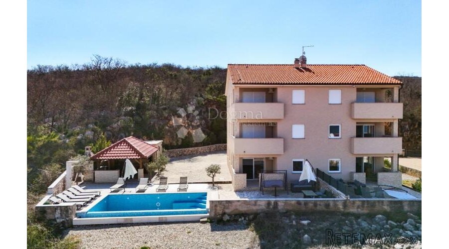 KLIMNO, vila s bazenom i 6 app na svega 250m od mora - 3