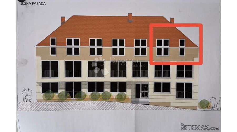 Dvosobni stan u novogradnji S 3.1. - Križevci