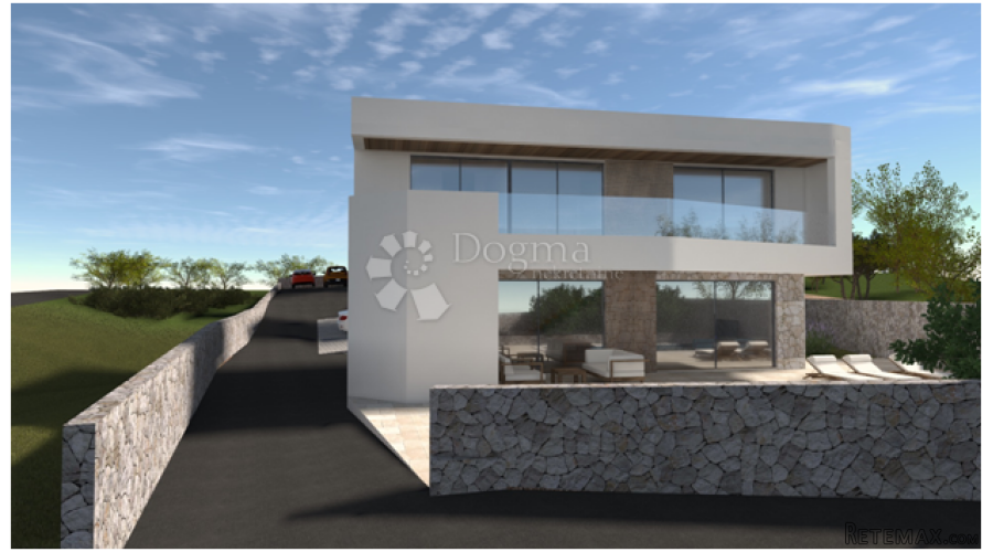 Vinišće - građevinsko zemljište s projektom