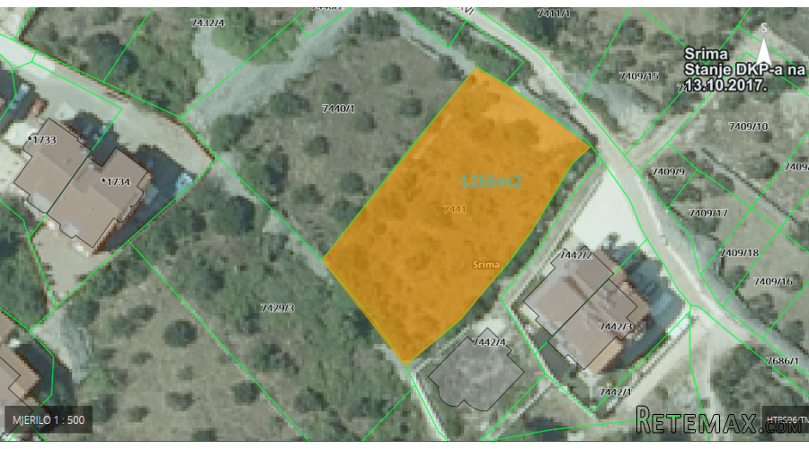 Prodajem građevinsko zemljište 1266 m2. Sr - 3