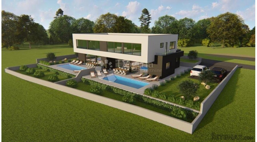 EKSKLUZIVNO! Luksuzna duplex vila s bazenom i pogledom na mo - 2