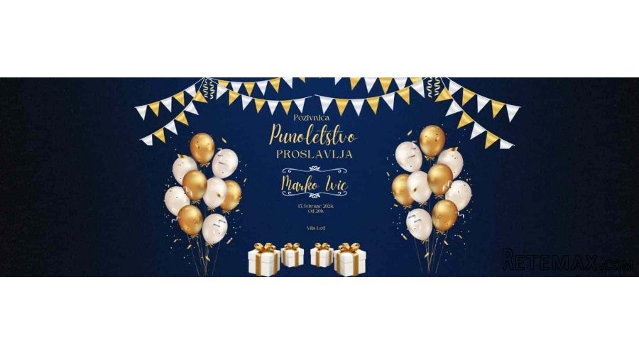 Online Pozivnice CountDown - 8
