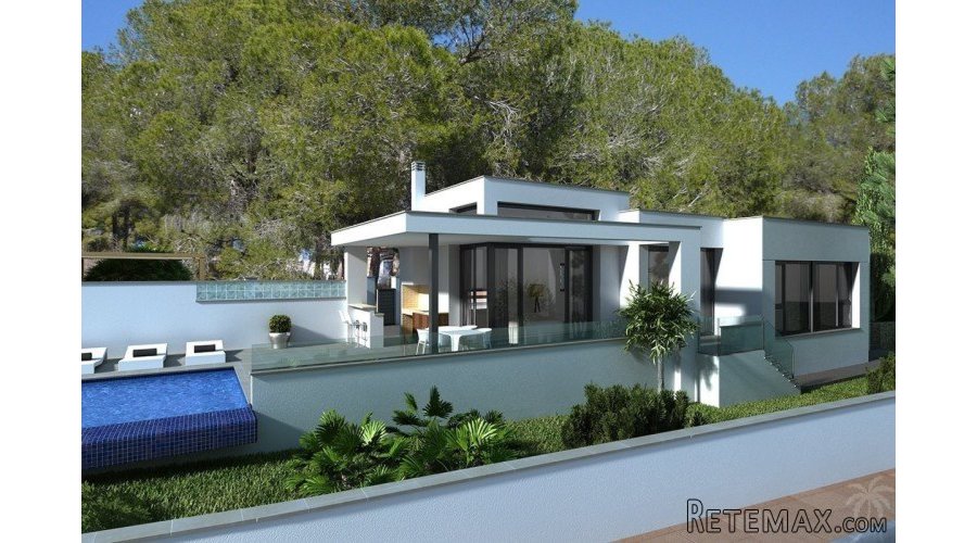 Modern Villa for sale in Benissa Costa, in urbanization La.. - 4
