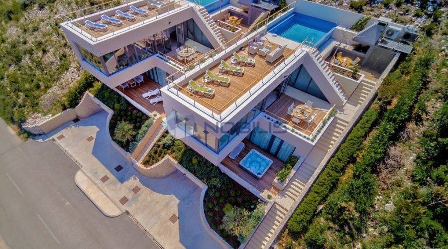 Korčula, moderna luksuzna vila, 190m2 , bazen, pogled - 5