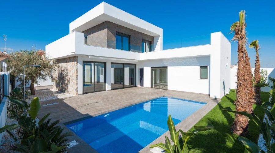 Magnificent two floor villa with private swimming pool. The..