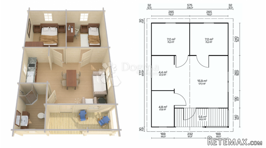 PRILIKA! GRAĐEVINSKA PARCELA 500 m2 - 3