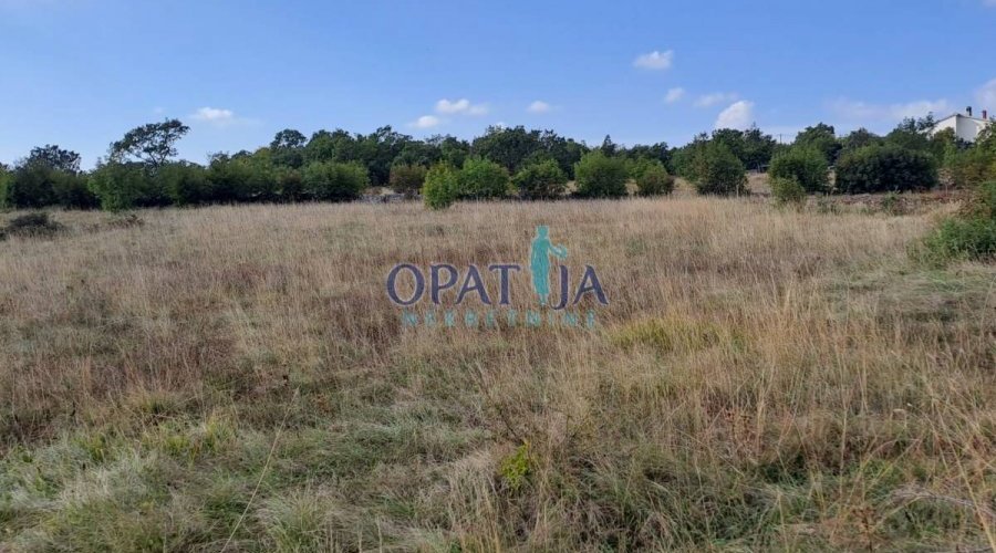 Lupoglav - Građevinski teren s projektom ! - 2