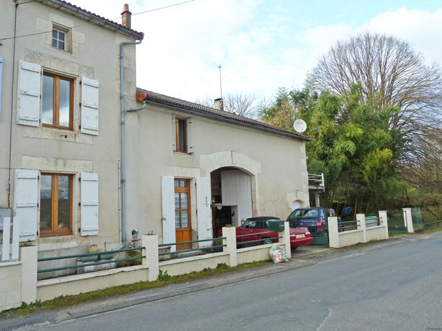 Stone Village House With Attached Barn..