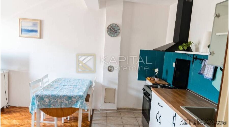 Novi Vinodolski, 1s+db, balkon, pogled - 2