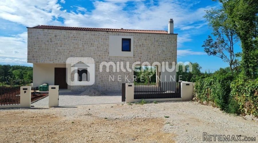 Istra, Višnjan, novogradnja, kuća s bazenom - 4