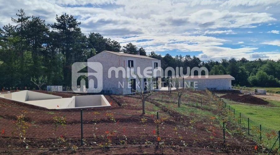 Istra, Višnjan, novogradnja, kuća s bazenom - 5