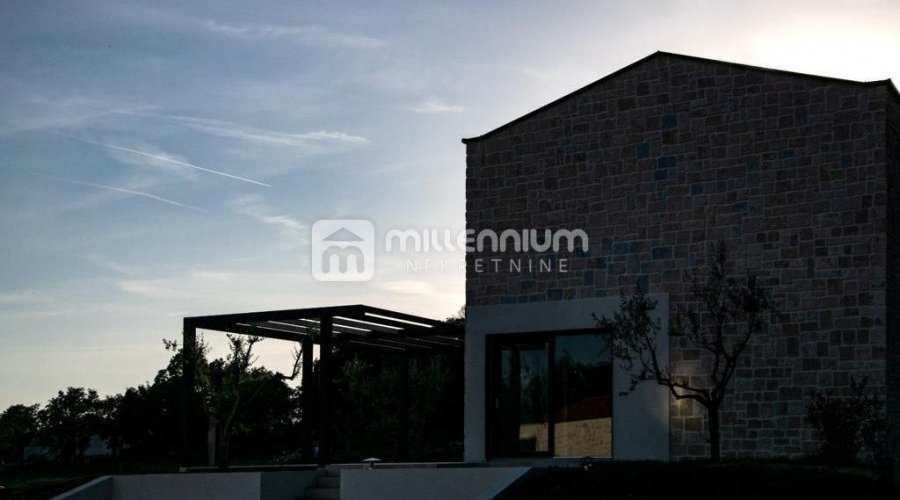 Istra, Višnjan, novogradnja, kuća s bazenom - 9
