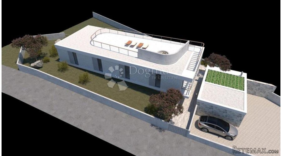 Građevinsko zemljište s projektom, 1. red uz more - 3