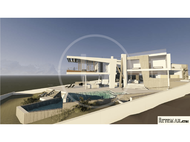 Licensed plot with sea view in.. - 2