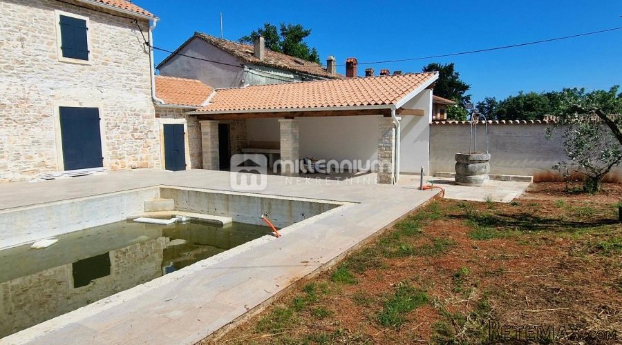 Istra, okolica Višnjana, samostojeća kamena kuća, 180m2, ba.. - 2