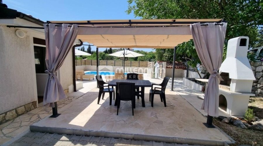 Otok Krk, Krk, 78.23m2, troetažni apartman s okućnicom i b.. - 10