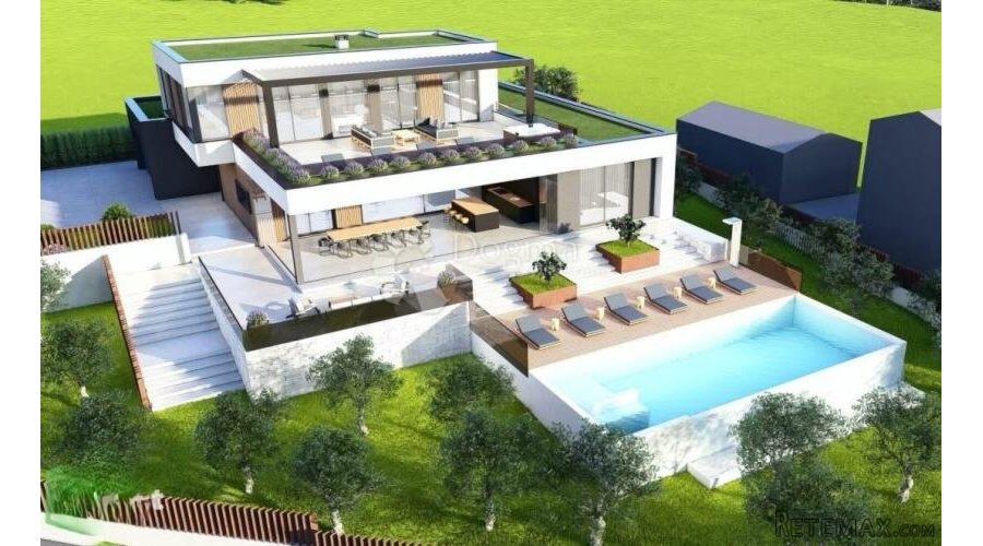PROJEKT PREKRASNA VILA S BAZENOM RTINA