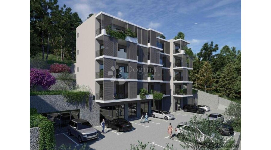 OMIŠ - Trosoban stan u novogradnji - 2