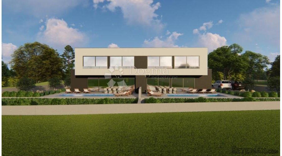 EKSKLUZIVNO! Luksuzna duplex vila s bazenom i pogledom na mo
