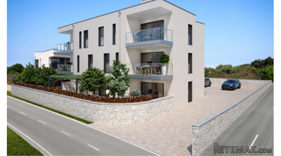 Okolica Umaga, Moderni Prizemni Apartman s 115 m² privatne o - 2