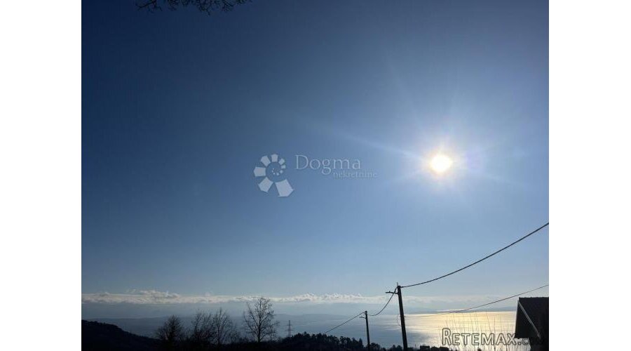 OPATIJA,VEPRINAC-Mirna lokacija sa predivnim pogledom na mor