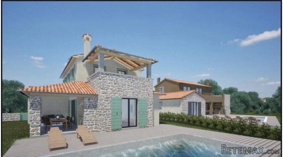 Novigrad-okolica -projekt kuće s bazenom - 3