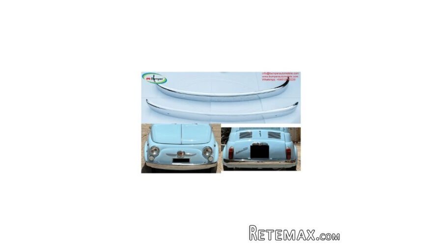 Fiat (1957 to 1975) Bumper Parts for Classic car - 3