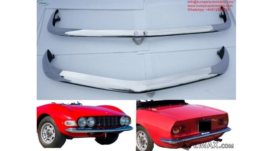 Fiat (1957 to 1975) Bumper Parts for Classic car - 5