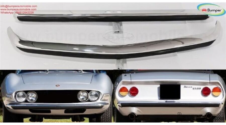 Fiat (1957 to 1975) Bumper Parts for Classic car - 6