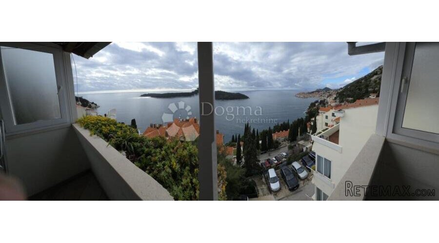 Sunčani stan s dva balkona – pogled na Lokrum i Dubrovnik - 3