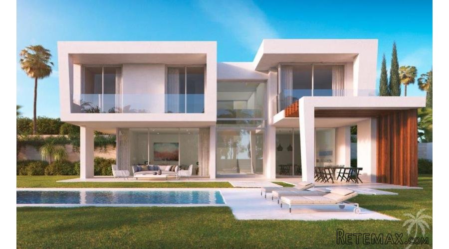 Located on an elevated position within the golf resort..