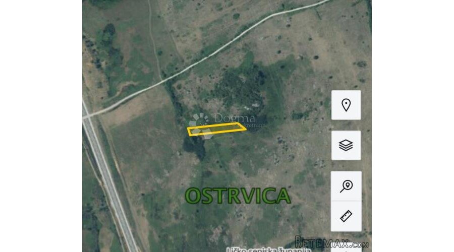 GOSPIĆ-OSTRVICA POLJOPRIVREDNO ZEMLJIŠTE