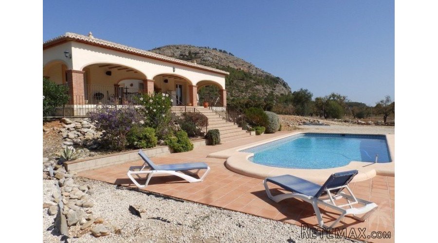 A very private, south facing luxury detached villa for sale..