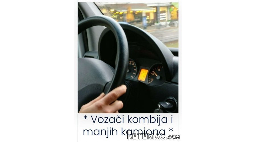 Vozac kombija potreban agenciji za selidbe, Beograd