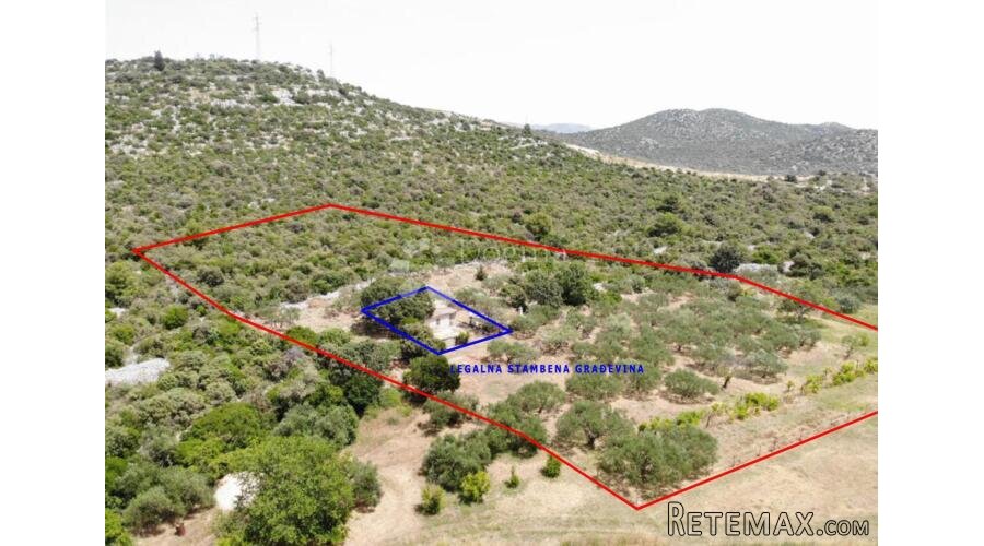 ŠIBENIK - poljoprivredno zemljište s mogućnošću gradnje - 2