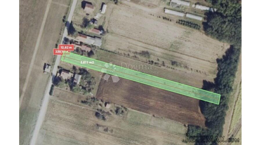 Korija - građevinska parcela sa idejnim projektom - 3