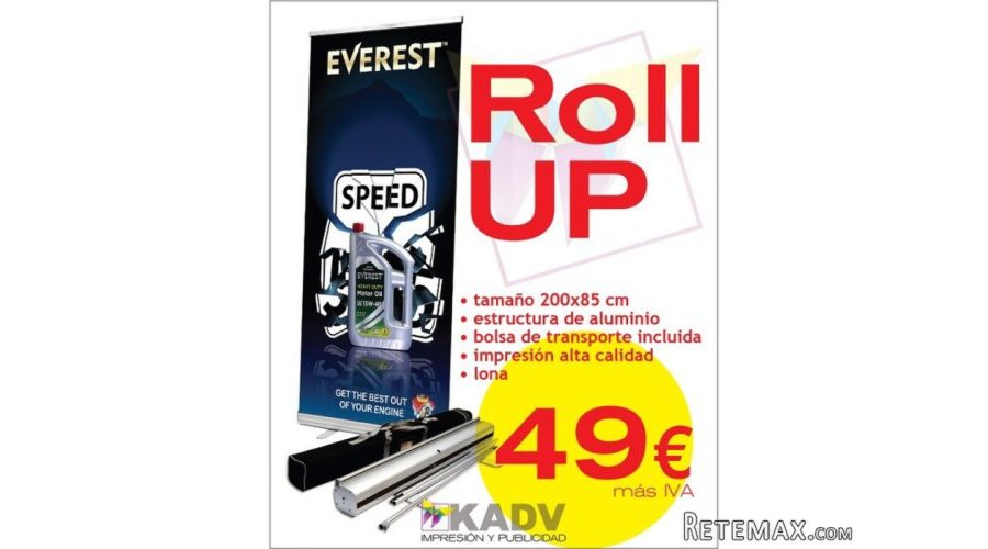 Print Indoor/ Outdoor RollUp Card