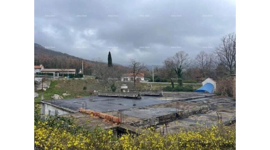 ISTRA Lupoglav, nezavršen objekt s zemljištem i dozvolom z..