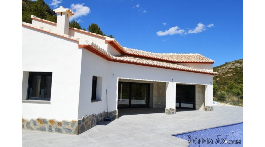 Contemporary, finca style, new build detached villa with.. - 2