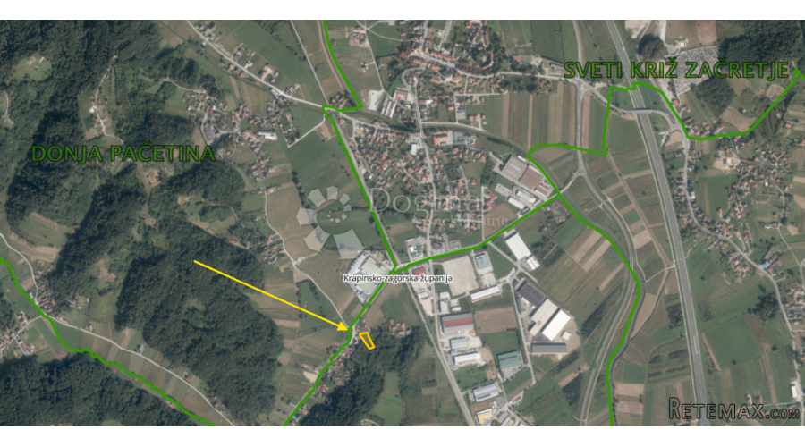 Građevinsko zemljište 1.190m² nadomak Sv. Križa Začretja! - 3