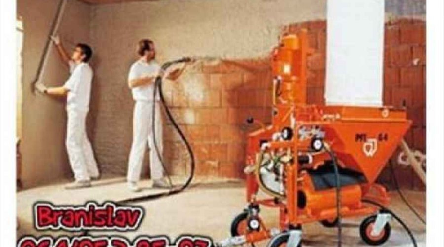 Mašinsko malterisanje u Beogradu – Branislav.