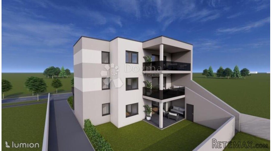 NOVOGRADNJA – 4-SOBNI PRIZEMLJE STAN ČEPIN (NOVO NASELJE)