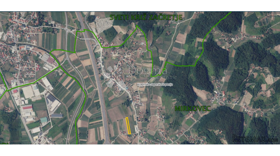 Građevinsko zemljište 3.482m² na sjajnoj lokaciji nadomak Sv - 3