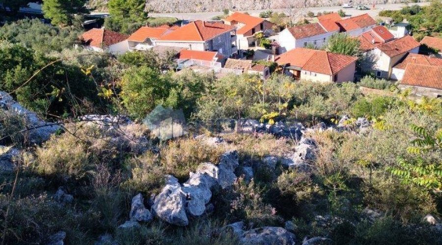 Pelješac, Trpanj, 1000m2 građevinsko zemlj., pogled more - 4