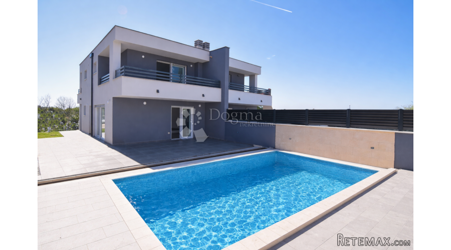 Novigrad, moderna dvojna vila s bazenom i 3 spavaće sobe - 2